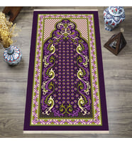 Dijital Baskılı, Yıkanabilir, Yumuşak Dokulu Çocuk ve Yetişkin SECCADE 65x115 cm  S-DOT-S-004
