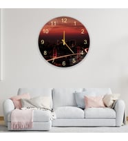 Boğaziçi Köprüsü Cam Saat - 60 cm