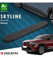 Renault Boreal Skyline Siyah Yan Basamak 183 Cm 2025 Üzeri A+ Kalite