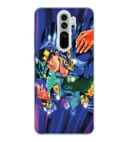 Xiaomi Redmi Note 8 PRO Uyumlu JoJo's Bizarre Adventure Tasarımlı Şeffaf Telefon Kılıfı
