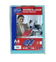 KRAF 1080 MULTIBOX SEKRETERLİK SAKLAMA BÖLMELİ A4 - TURKUAZ