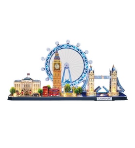 London City Line 3D Puzzle LED Işıklı