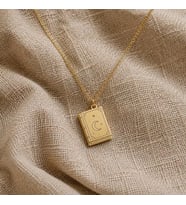 Kişiye Özel 925 Ayar Gümüş Tasarım Büyü Kitabı Witch Kolye (Gold)