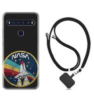 TCL 10L 10 Plus 10SE 20E 20SE 30 L7 Kılıf Boyun Askılı Silikon Nasa 1326