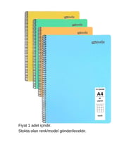 TEXT Pastel Defter A4 40 Yaprak Kareli 1 Adet