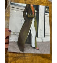 ZİRKON TAŞ VE PULLU KADIN PARDESÜ GÖRSEL ARMA DİKİŞ APLİKE 23X19 CM (Haki)