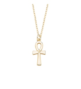Altın Mini Ankh Kolye