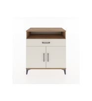 Hyperion Şifonyer Tek Raflı Tek Çekmeceli 2 Kapaklı 88x44x96 Çam-Aytaşı