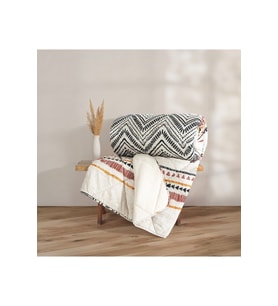 Cotton Box Velvet Çift Kişilik Yorgan Felix Bej 195x215 Cm