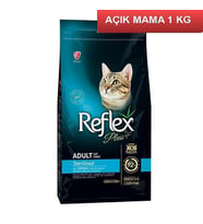 Reflex Plus Sterilised Somonlu Kısır Kedi Maması 1 Kg AÇIK (Kahverengi)