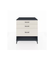 Kronos Şifonyer 3 Çekmeceli 88x59x96 Antrasit-Aytaşı