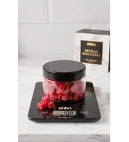 Kırmızı Küp Granül Mum Boyası (1 cm) - Yüksek Pigmentli - Brüt 100 Gr