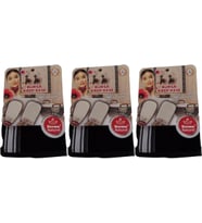 Derma Naturel Krep Kese - Siyah MS-28 (3 Lü Set)
