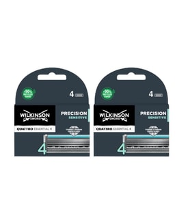 Wilkinson Sword Quattro Titanium Sensıtıve Erkek Tıraş Bıçağı 8 Yedek Kartuşu