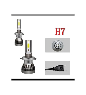 H7  Led Xenon Ampulü Yeni Nesil Şimşek Etkili Led Xenon Far