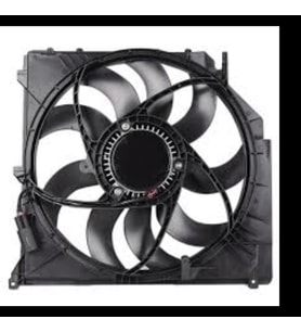 BMW X3 E83 600W FAN Motoru Davlumbazli 472MM 3FIS 600W 9KANAT 17113400022 Wisco