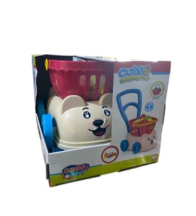 38 cm 12 Parça Sevimli Market Arabam 6483 (Çok Renkli)