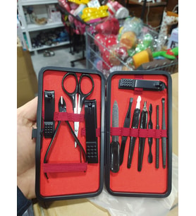 12 Adet Manikür Pedikür Seti El Ayak Tırnak Manikür Pensi Set Tırnak Eti Makası