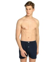 Giyim Tutku 0117 Erkek  Penye Düz Boxer