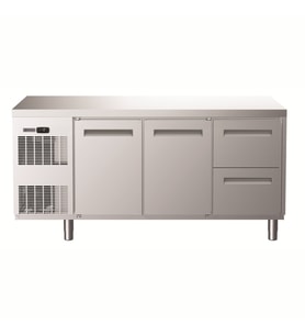 Electrolux Professional EJ3KBAAB Tezgah Tipi Derin Dondurucu, 2 Kapılı Ve 2 Çekmeceli, -22°c/-15°c, Aısı 304 (r290) ,710404