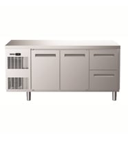 Electrolux Professional EJ3KBAAB Tezgah Tipi Derin Dondurucu, 2 Kapılı Ve 2 Çekmeceli, -22°c/-15°c, Aısı 304 (r290) ,710404