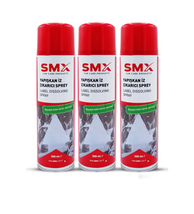 SMX Yapışkan Iz Çıkarıcı Sprey 500 ml 3 Adet