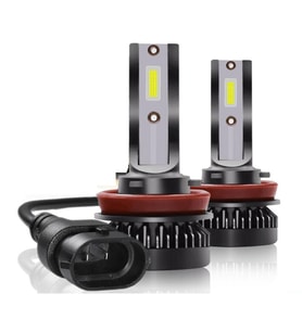 Crn Titanyum Serisi H3 Mini Led Xenon 6000K Şimşek Etkili Beyaz