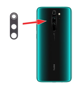 Xiaomi Redmi Note 8 Pro Arka Kamera Camı Lens Orjinal Kalite