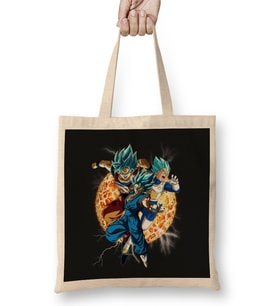 Goku & Vegeta Form Vegeto Bez Çanta Uzun Saplı