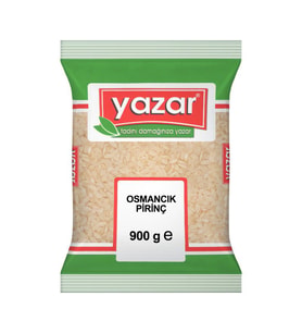 Yazar Osmancık Pirinç 900Gr