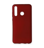 Huawei Honor 20 Lite Kılıf First Silikon - Bordo