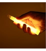 Turuncu Renk Karanlıkta Yanan Asılabilir Glow Stick Lamba 1 Adet (Çok Renkli)