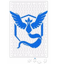 Pokemon Go Mystic Mavi Takım Puzzle 240 Parça Yapboz