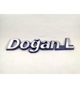 Tofaş Doğan L Arka Bagaj Yazısı