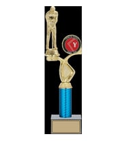 ODAK KUPA - Figürlü Kupalar - Golf Figürlü Kupalar FG-017 B - 39 cm