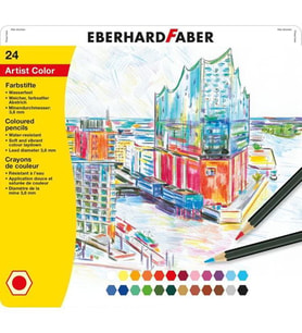 Eberhard Faber Artist Color Kuru Boya Kalemi 24 Renk 