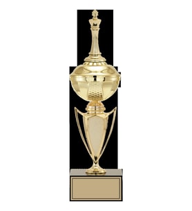 ODAK KUPA - Figürlü Kupalar - Satranç Figürlü Kupalar FG-067 C - 38 cm