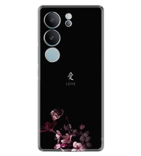 Vivo V29 Kılıf Silikon Desen Özel Seri Love 1629