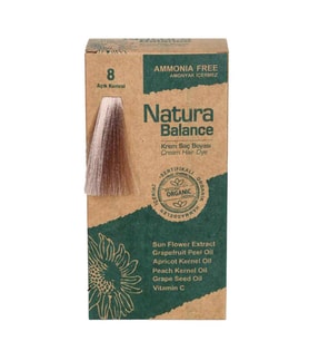 NATURA BALANCE SAÇ BOYASI 8 AÇIK KUMRAL
