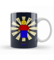 Lego Man Retro Japanese Kupa Bardak Porselen