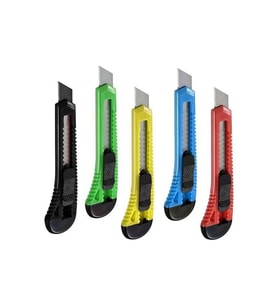 Mimaks Maket Bıçağı 18 MM Plastik Maket Bıçağı (36 Lı Paket)