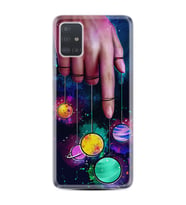 Samsung a71 A72 A73 A7 A9 2018 C7 C9 Kılıf Desenli Silikon Finger planet 1740