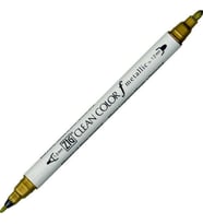 Zig Clean Color f Çift Uçlu Kalem 101 Metallic Gold 