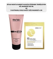  the fair. Gözenek Temizleyen Kil Maskesi 100 ml ve Dermal 3 Katmanlı Gold Göz Maskesi 4 gr