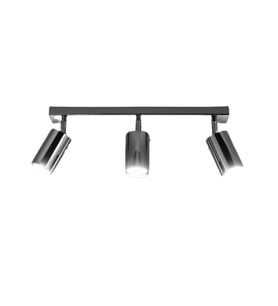 Rsylight Metal Modern 3 LÜ Krom Kaplama Led Spot Avize Beyaz Ampullü