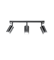 Rsylight Metal Modern 3 LÜ Krom Kaplama Led Spot Avize Beyaz Ampullü