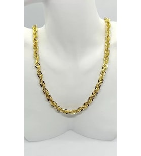 Premium Örgü Gold Kolye (50 cm)