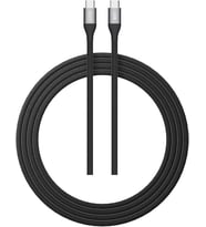 Lexroo Type-C Şarj Kablosu 60W 1.2 Metre Halat Örgü 480Mbps Kırılmaz Bükülmez Data Kablosu