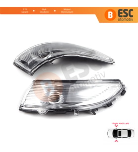 Renault Clio MK4 Captur MK1 Zoe Nissan Micra MK5 261659450R 261604623R İçin Ayna Sinyali Sağ Sol