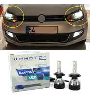 Vw Polo Mk5 Led Xenon Sis Farı Ampulü H8 Access Yeni Seri Beyaz 2009-2017